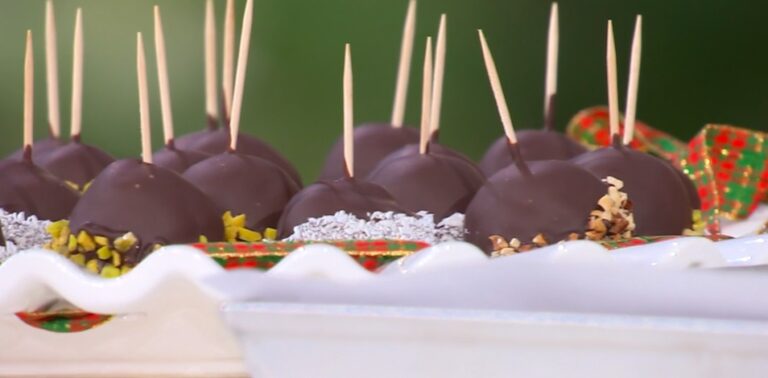 polpette di pandoro e cioccolato di Roberta Lamberti