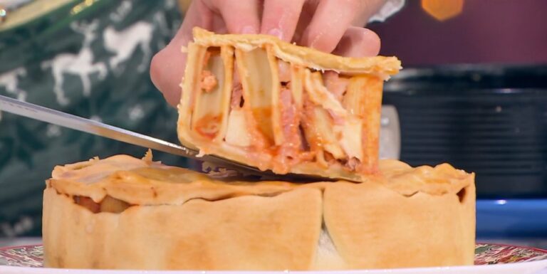 timpano di rigatoni di Mauro e Mattia Improta