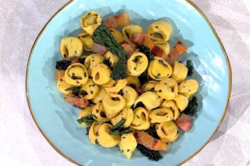 tortelli mascarpone ricotta e cavolo nero di Chloe Facchini