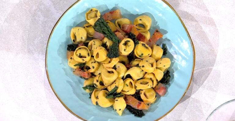 tortelli mascarpone ricotta e cavolo nero di Chloe Facchini