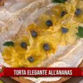 torta elegante all'ananas di Natalia Cattelani