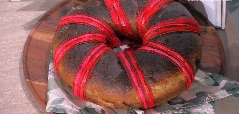 corona di pane con segale noci e prugne di Fulvio Marino