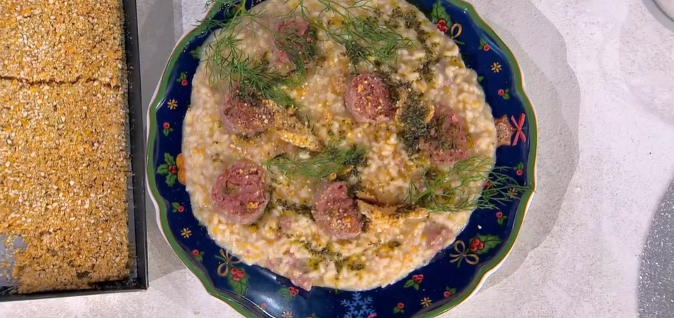 risotto lenticchie e cotechino di Sergio Barzetti