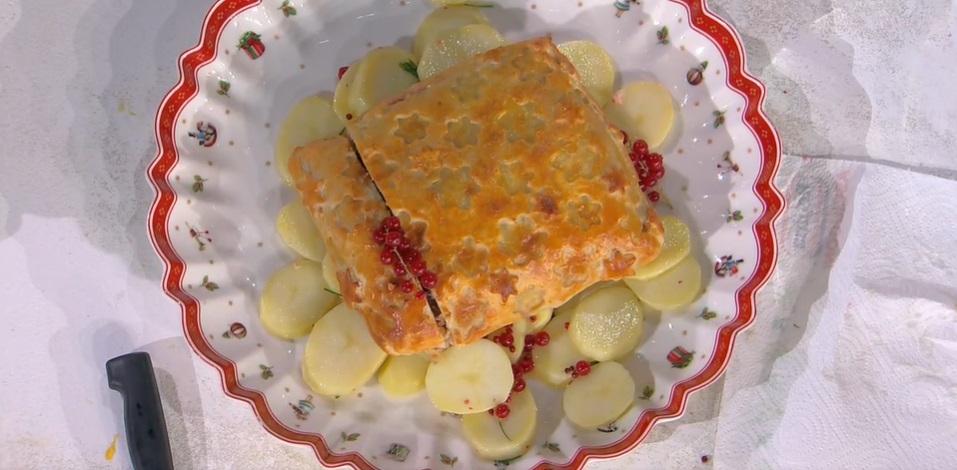 salmone in sfoglia di Antonio Paolino