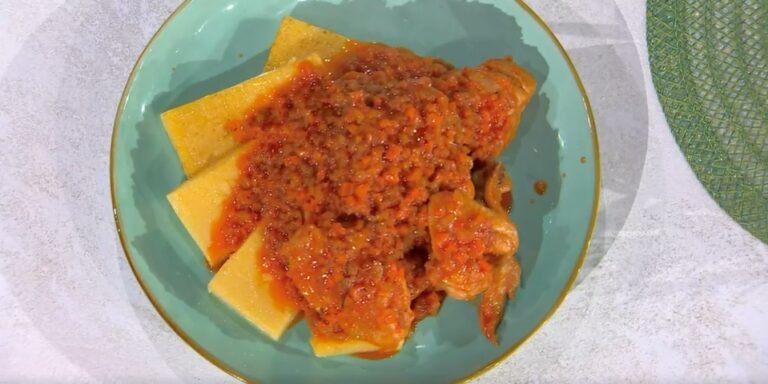 pollo alla cacciatora con polenta croccante di Francesca Marsetti