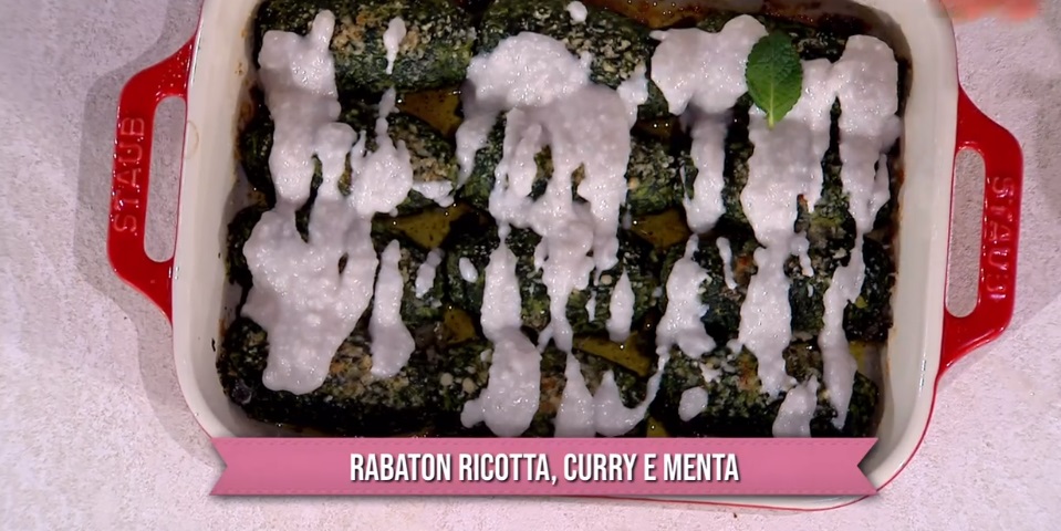 rabaton ricotta curry e menta di gemelli Billi