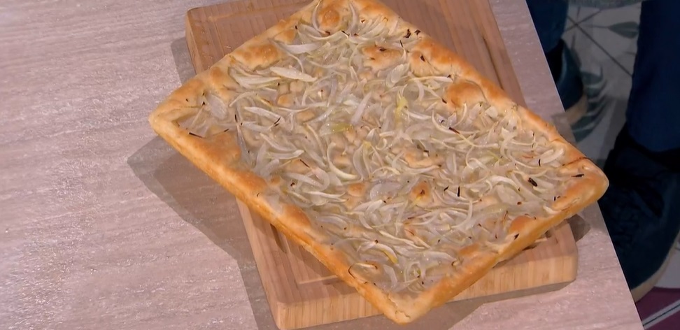 focaccia genovese alla cipolla di Fulvio Marino