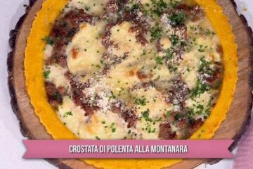 crostata di polenta alla montanara di Daniele Persegani