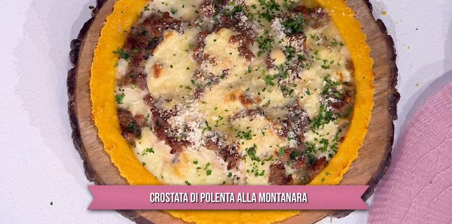 crostata di polenta alla montanara di Daniele Persegani