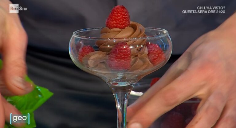 mousse al cioccolato fondente