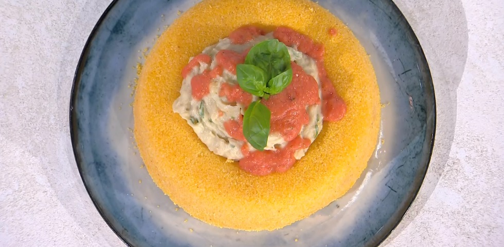 timballo di polenta con baccalà mantecato di Ivano Ricchebono