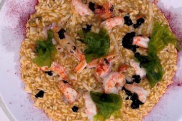 risotto ai frutti d'amare di Ivano Ricchebono