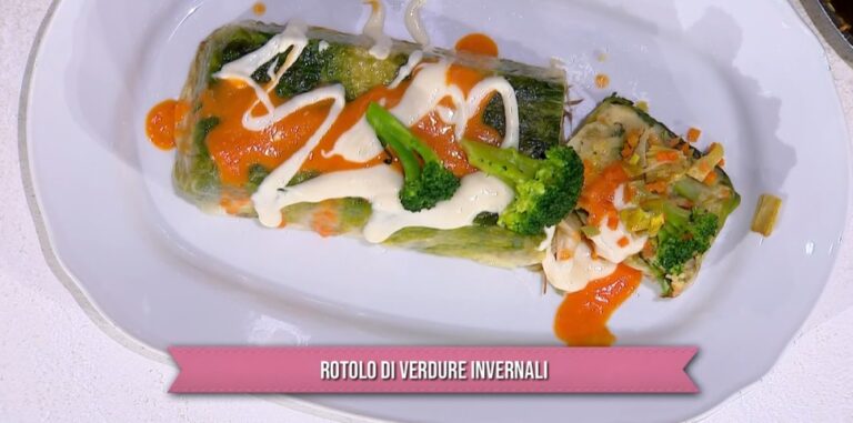 rotolo di verdure invernali di Mauro e Mattia Improta