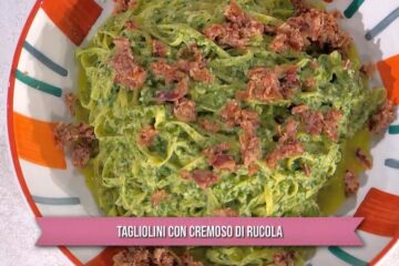 tagliolini al cremoso di rucola di Federico Fusca