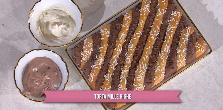 torta mille righe di Natalia Cattelani