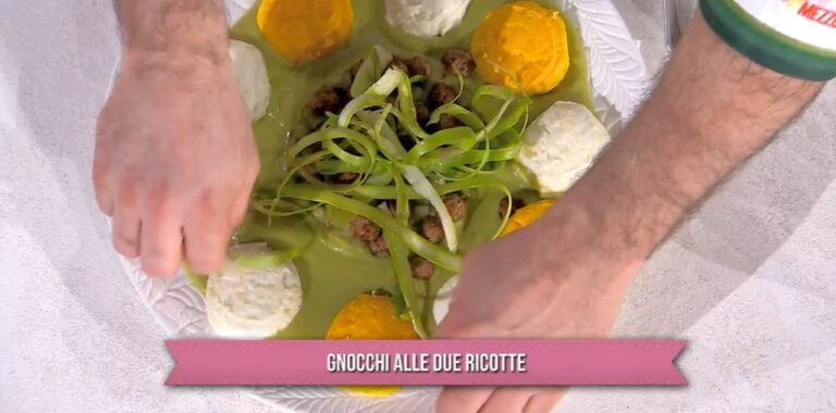 gnocchi alle due ricotte di Fabio Potenzano