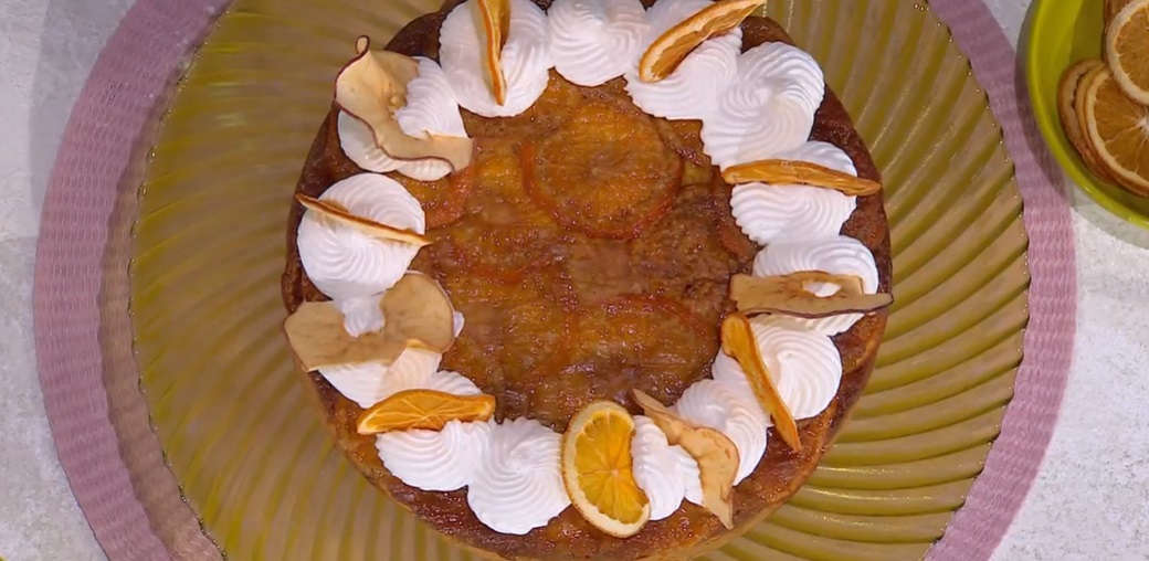 torta di mele e mandarini di zia Cri