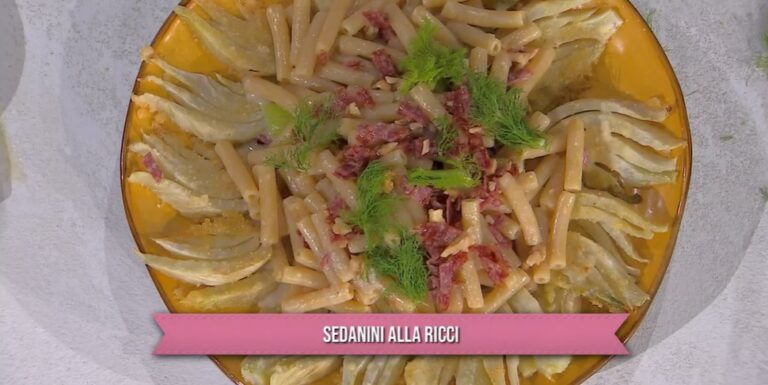 sedanini alla Ricci di Antonella Ricci