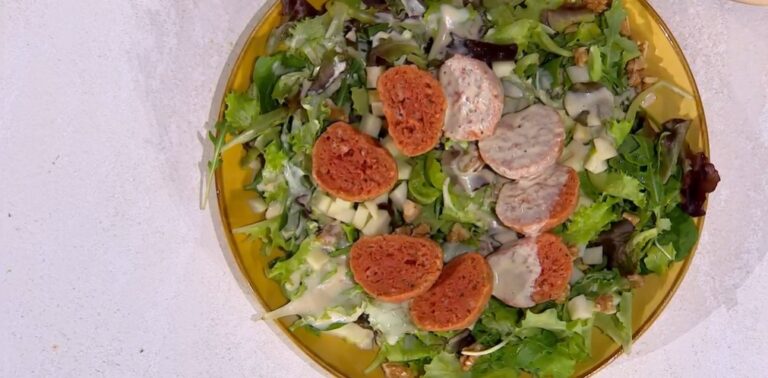 canederli di rapa rossa in insalata di Barbara De Nigris