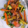 roast beef con giardino di verdure di Michele Farru