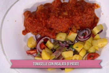 tomaselle con insalata di patate di Ivano Ricchebono