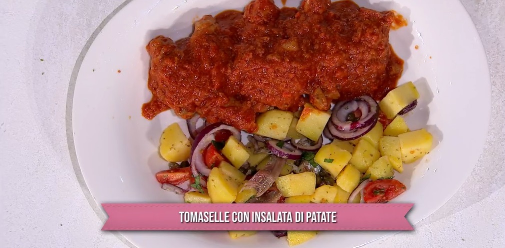 tomaselle con insalata di patate di Ivano Ricchebono