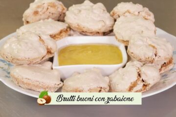 brutti buoni con zabaione