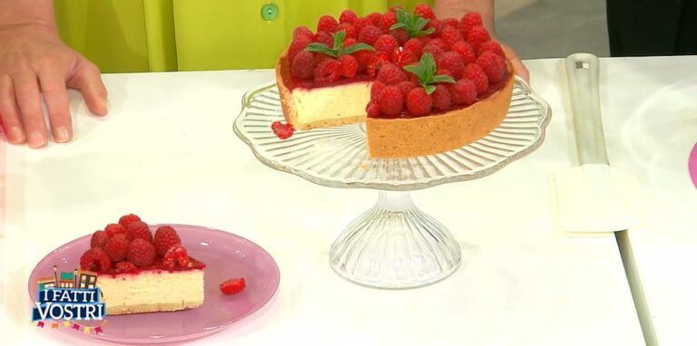 cheesecake ai lamponi