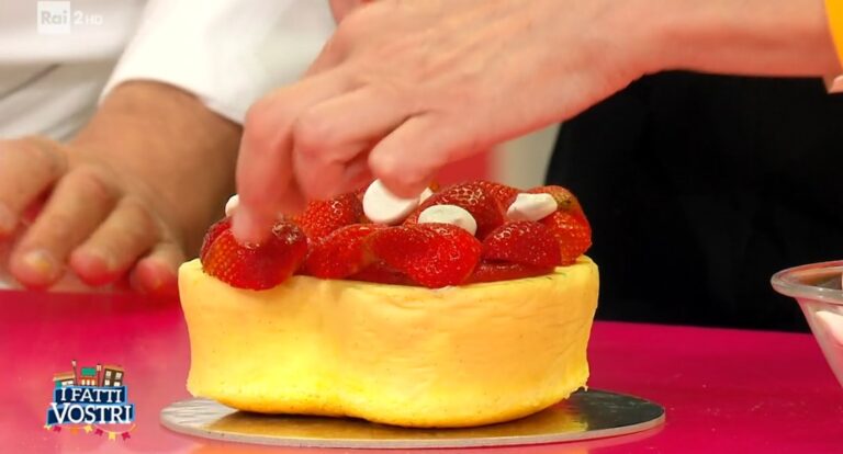 cotton cake alle fragole