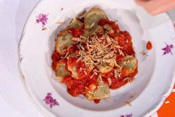 gnocchi di melanzane con ricotta affumicata di Daniele Persegani