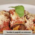 involtini di spaghetti con melanzane