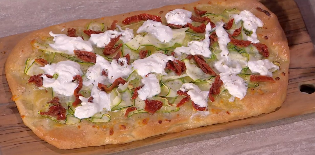 pizza estiva alle zucchine di Fulvio Marino