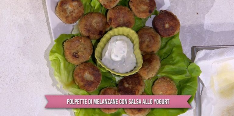 polpette di melanzane con salsa allo yogurt di Giusina Battaglia