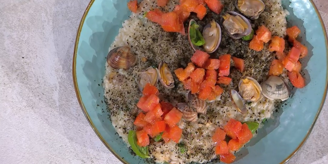 risotto alle vongole veraci di Sergio Barzetti