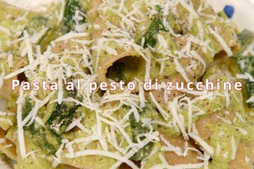 pasta al pesto di zucchine