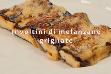 involtini di melanzane grigliate