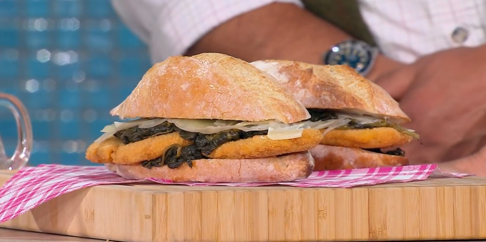 panino con le fettine panate di Fulvio Marino