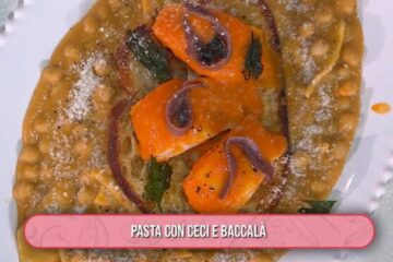 pasta con ceci e baccalà di Gian Piero Fava