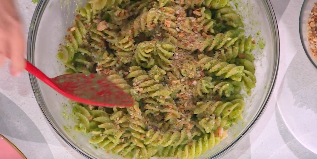 pasta al pesto speciale di Antonella Clerici