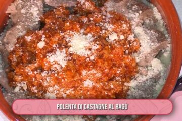 polenta di castagne al ragù di Daniele Persegani