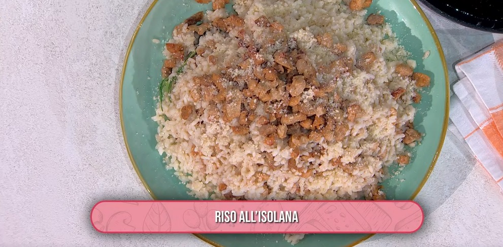 risotto all'isolana di Sergio Barzetti