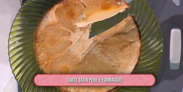 tarte tatin pere e formaggio di Daniele Persegani