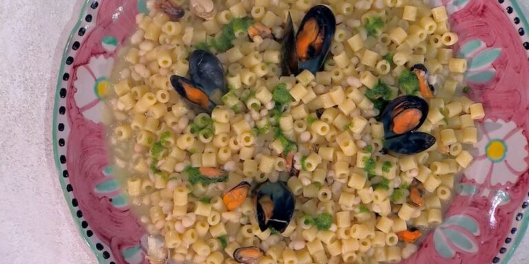 tubetti cozze e fagioli di Antonella Ricci