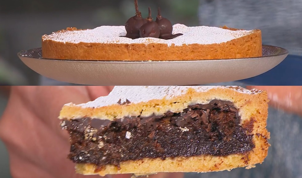 crostata cioccolato liquore e ciliegie di Daniele Persegani