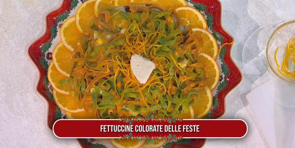 fettuccine colorate delle feste di Gian Piero Fava