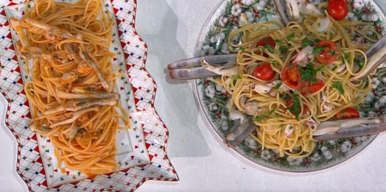 linguine ai frutti di mare di Mauro e Mattia Improta