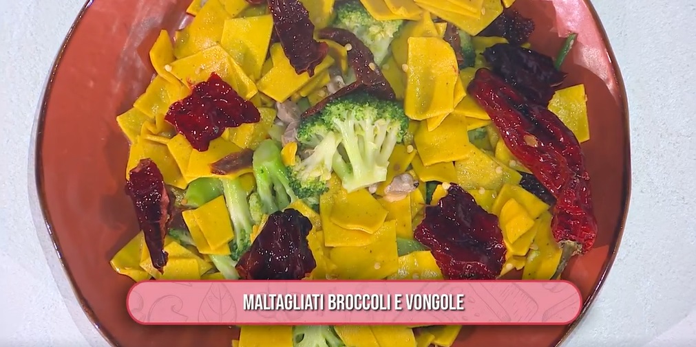 maltagliati broccoli e vongole di Mauro e Mattia Improta