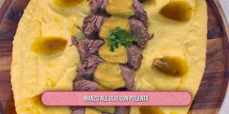 manzo all'olio con polenta di Andrea Mainardi