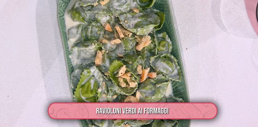 ravioloni verdi ai formaggi di Daniele Persegani