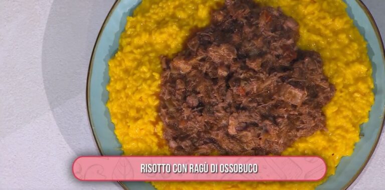 risotto con ragù di ossobuco di Sergio Barzetti